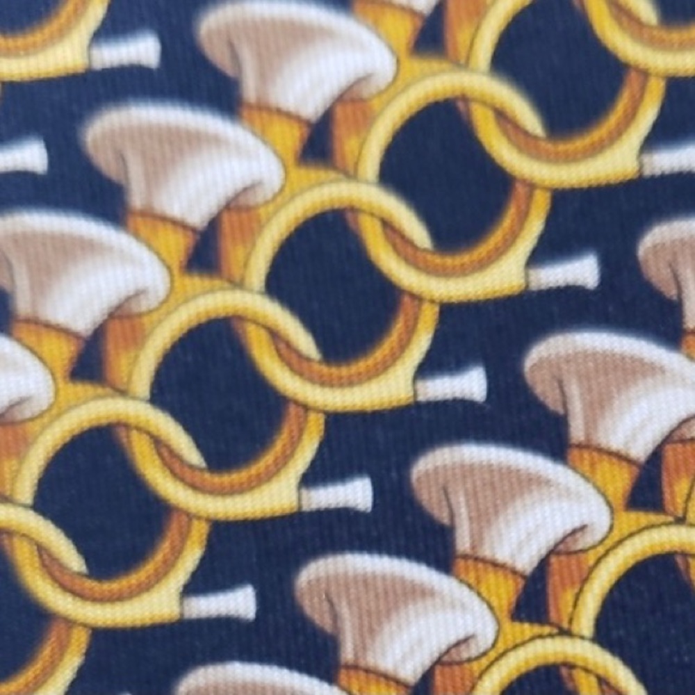 Men's 100% Silk Gucci Necktie - Picture 4 of 7